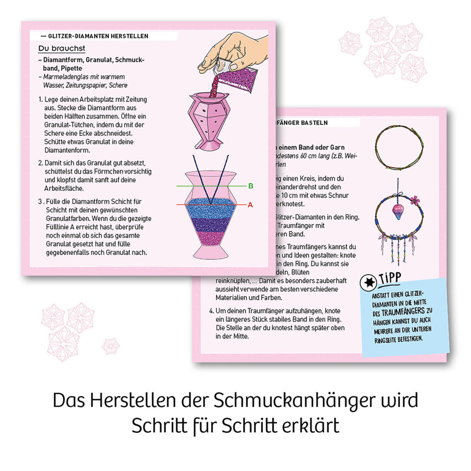 Mitbringspiel Experiment Glitzer-Diamanten KOSMOS 657758 KOSMOS 657758 Experiment