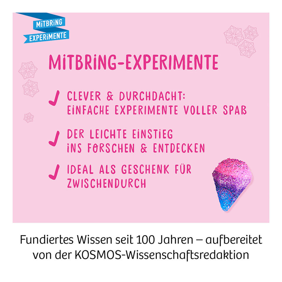 Mitbringspiel Experiment Glitzer-Diamanten KOSMOS 657758 KOSMOS 657758 Experiment
