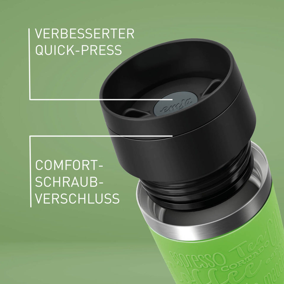 Isolierbecher Travel Mug, 0,36L, limette EMSA N2020700 EMSA N2020700 Classic 0,36L