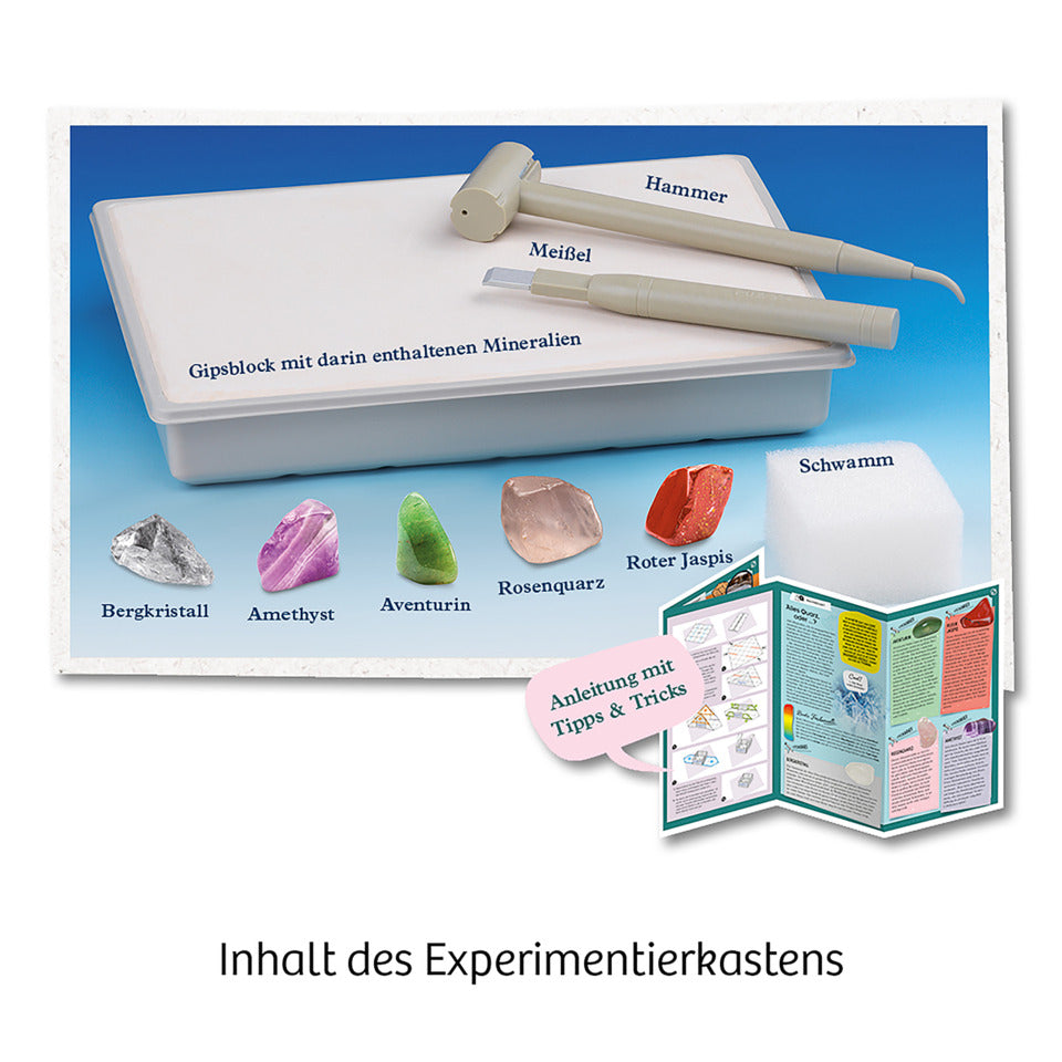 Mitbringspiel Experiment Mineralien KOSMOS 657901 KOSMOS 657901/630447 Mineralien