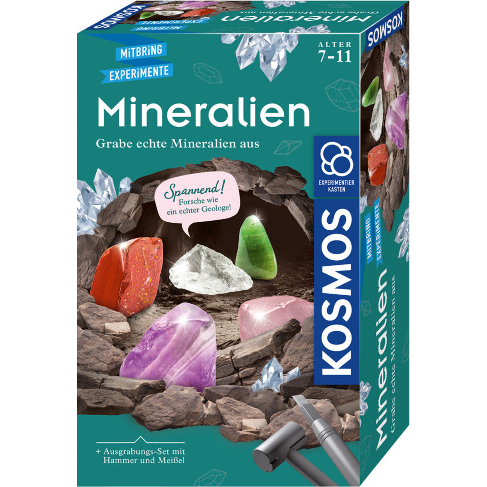 Mitbringspiel Experiment Mineralien KOSMOS 657901 KOSMOS 657901/630447 Mineralien