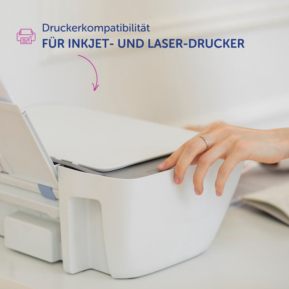 Namensschilder, 80 x 34 mm, 20 Schilder / 80 Einsteckschilder / 5 Bögen AVERY ZWECKFORM POL35MA66-20DR