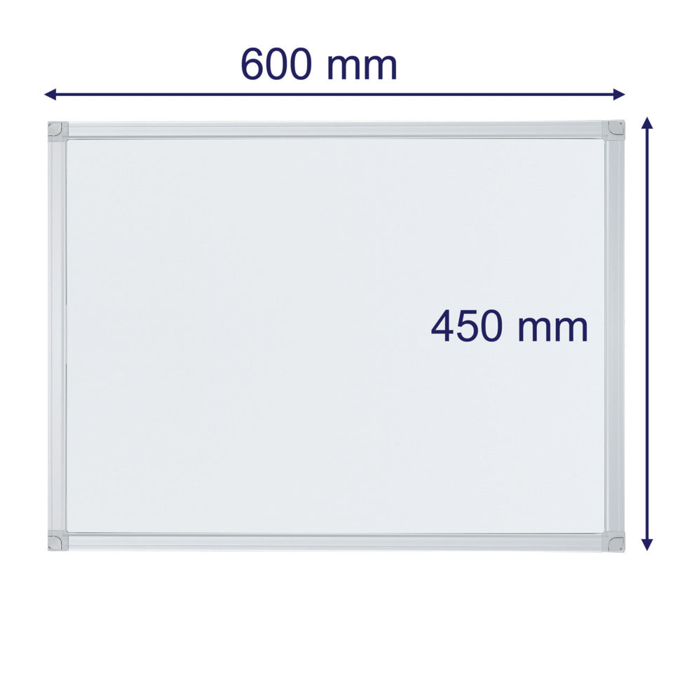 Whiteboardtafel X-tra!Line Emaille, Aluminiumrahmen, 600 x 450 mm, weiß FRANKEN SC3212 FRANKEN SC3212 X-tra!Line
