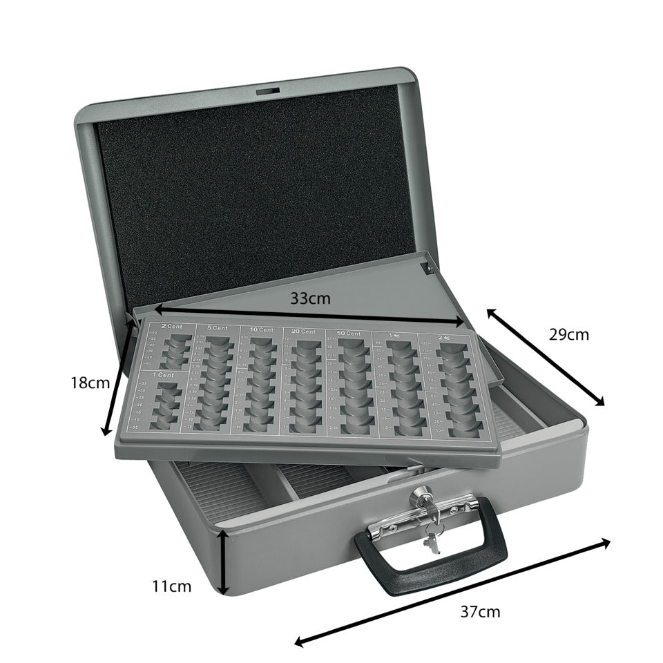 Geldzählkassette Standard, grau WEDO 149 658012