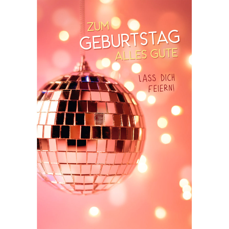 Geburtstagskarte, 11,5 x 17 cm  51-10936 51-10936 Bild