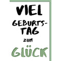 Geburtstagskarte, 11,5 x 17 cm BRAUN+COMPANY 5006-23161 BRAUN + COMPANY 5006-23161 Schrift