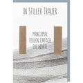 Trauerkarte Geldschein, 11,5 x 17 cm BRAUN+COMPANY 5100-25064 BRAUN + COMPANY 5100-25064 Bild