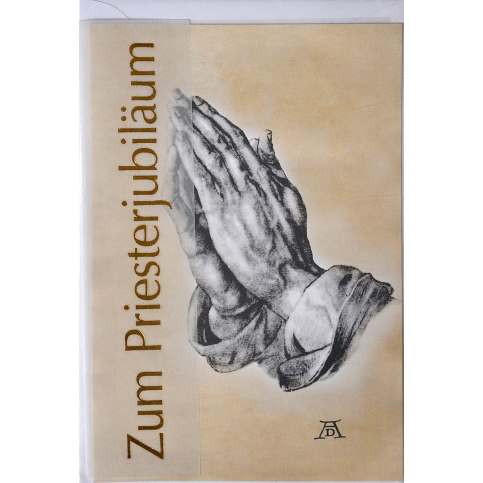 Karte zum Priesterjubiläum, 11,5 x 17 cm  75-1002 75-1002 Bild