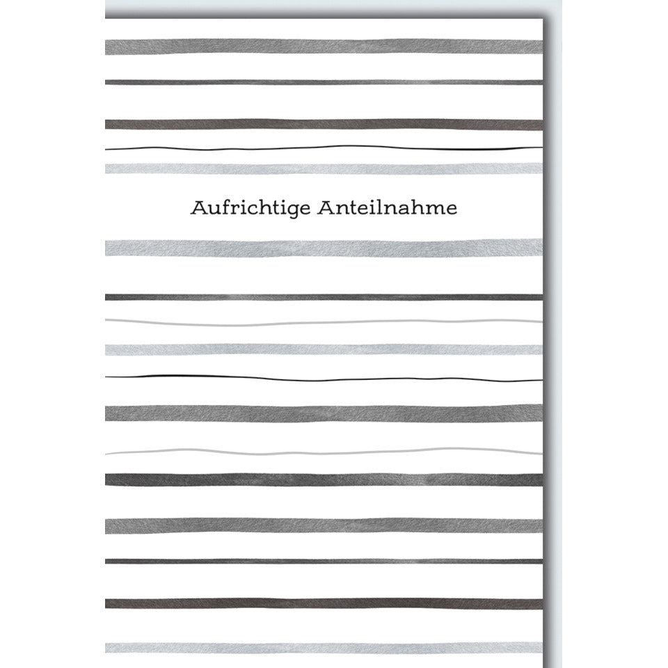 Trauerkarte, 11,5 x 17 cm  811396 811396 Bild