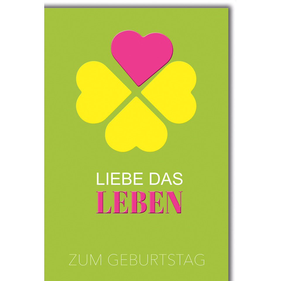 Geburtstagskarte, 11,5 x 17 cm  551420 551420 Bild