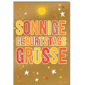 Geburtstagskarte, 11,5 x 17 cm  5510048 5510048 Bild