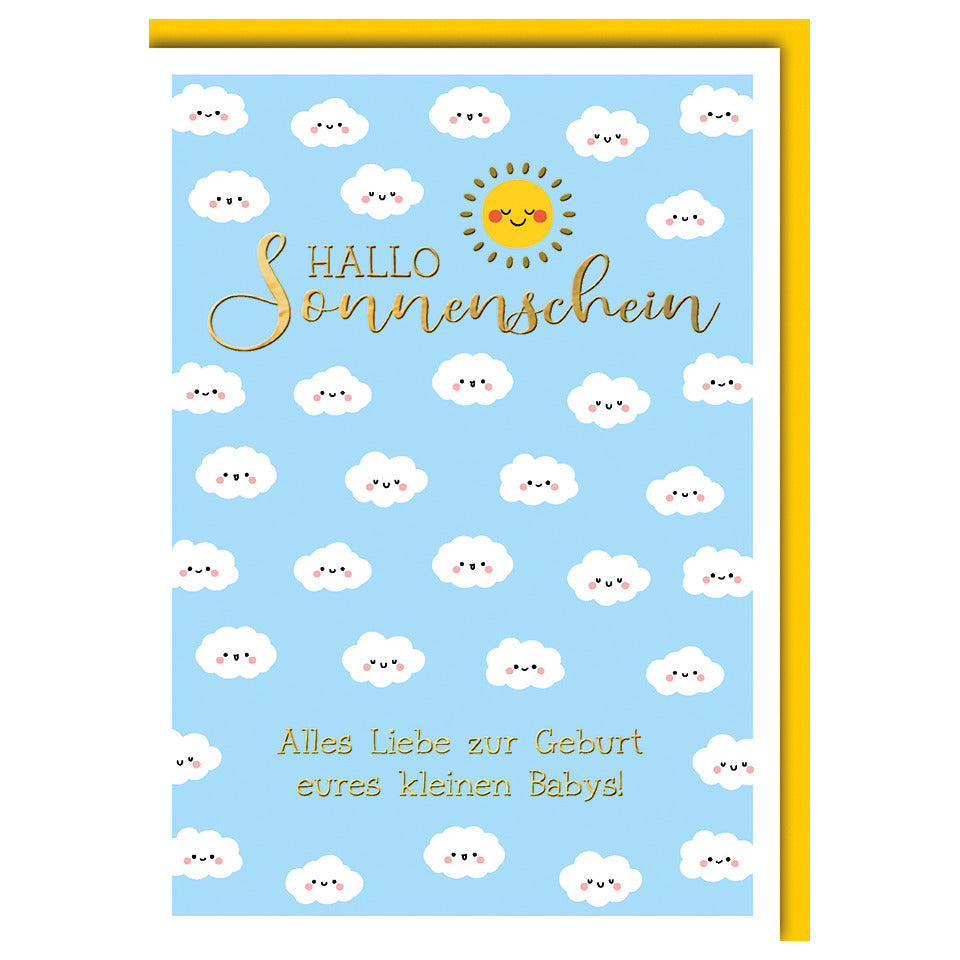 Goldhochzeitskarte, 11,5 x 17 cm  311176 311176 Bild