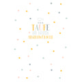 Taufkarte, 11,5 x 17 cm  32-1098 32-1098 Schrift