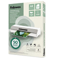 Laminierhülle, A4, 2 x 80 µm, 50 % recyceltes PET Material, matt, 100 Stück FELLOWES 100143435 FELLOWES 100143435 50% Recycling