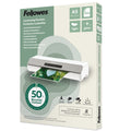 Laminierhülle, A5, 2 x 80 µm, 50 % recyceltes PET Material, glänzend, 100 Stück FELLOWES 100143440 FELLOWES 100143440 50%Recycling