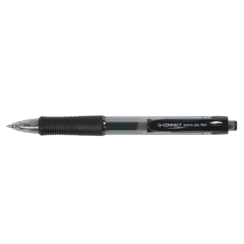 Gelschreiber Sigma 0,5 mm schwarz Q-CONNECT KF00381