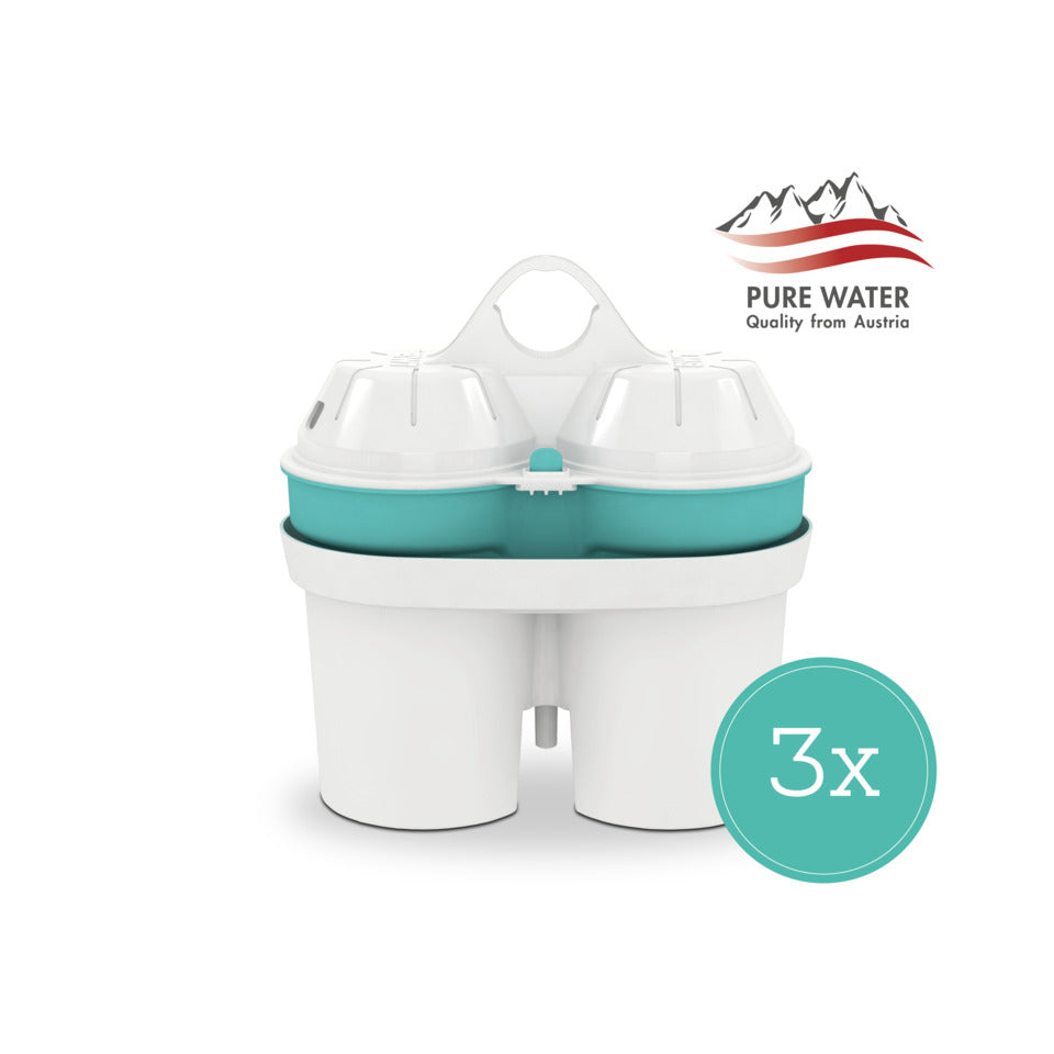 Wasser-Filterpatrone 3er Set Magnesium+Zink, weiß BWT 258617