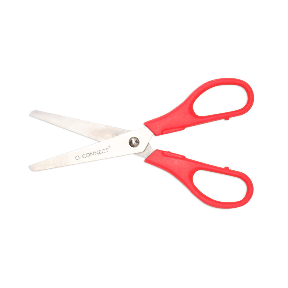 Bastelschere, 13cm, rund, sortiert Q-CONNECT KF01229