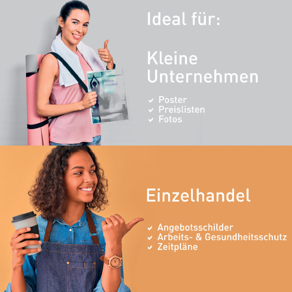 Laminierhülle UDT, A3, 2 x 100 µm, glänzend, 100 Stück LEITZ 7487-00-00 LEITZ 7487-00-00 100ST  2x100my