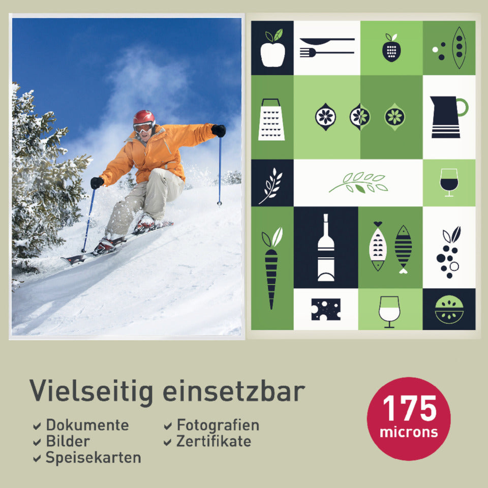 Laminierhülle UDT, A3, 2 x 175 µm, glänzend, 100 Stück LEITZ 7490-00-00 LEITZ 7490-00-00 100ST  2x175my