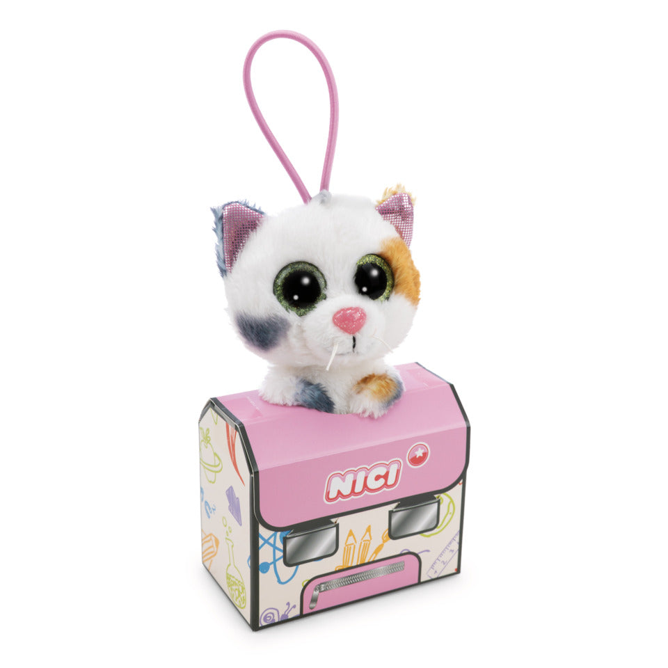 Schlüsselanhänger in Schulranzen-Geschenkbox, 9 cm, 16 Stück, sortiert GLUBSCHIS 62853 GLUBSCHIS 62853 9cm 2Motive 16ST