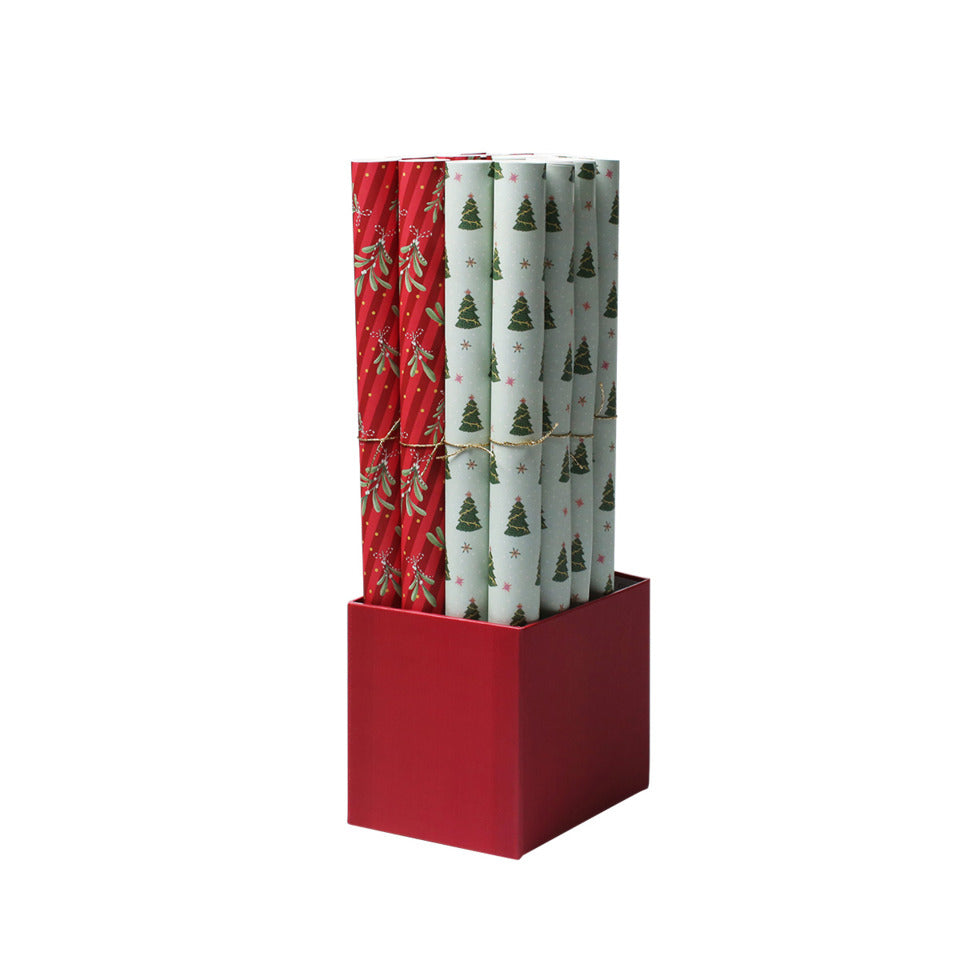Geschenkpapier Ho-Ho-Ho, 70 x 50 cm RÖSSLER 14058568000 RÖSSLER 14058568000 50x70cm