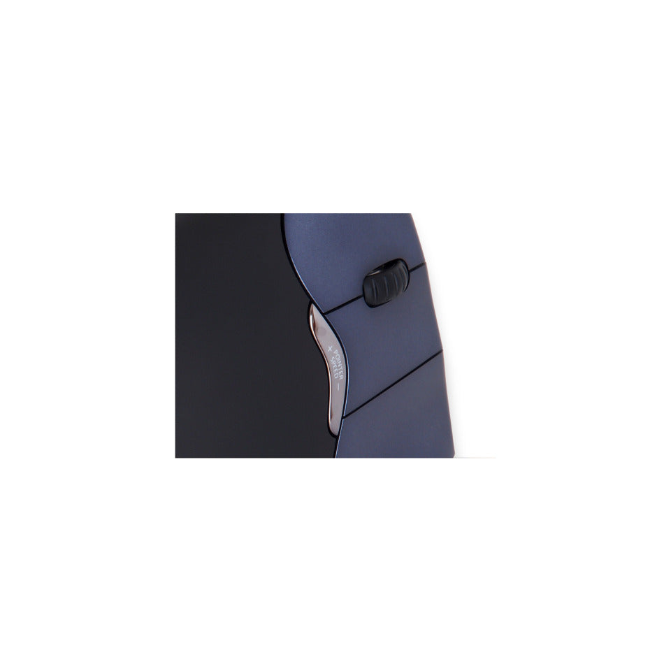 Maus Evoluent4 Wireless - Rechtshänder, 6 Tasten, 2600dpi, schwarz/blau BAKKERELKHUIZEN BNEEVR4W