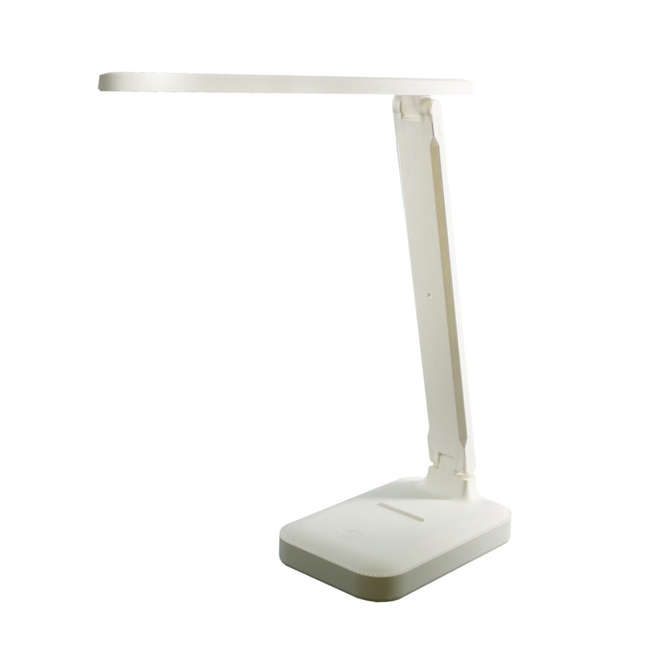 LED-Tischleuchte Kapa, Akku, weiß UNILUX 400188497 UNILUX 400188497 Kapa faltbar
