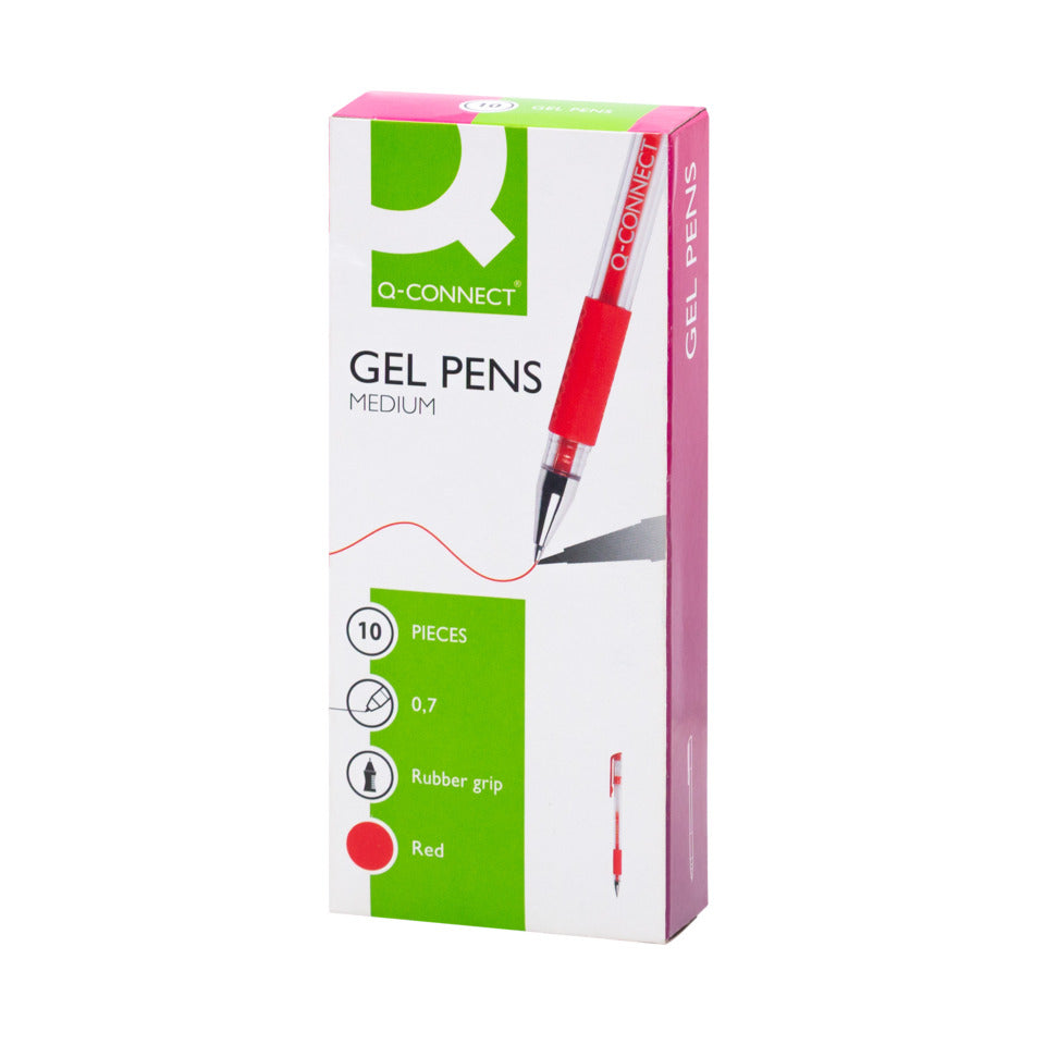 Gelschreiber 0,7mm rot Q-CONNECT KF21718