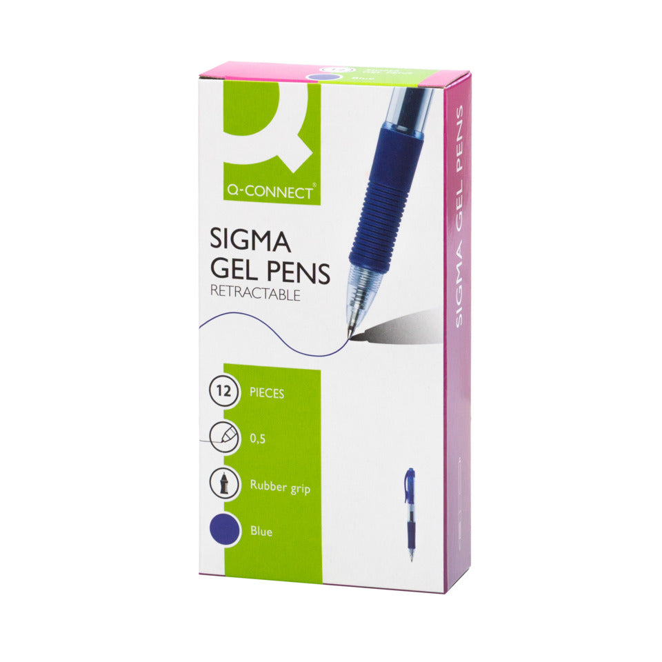 Gelschreiber Sigma 0,5 mm blau Q-CONNECT KF00382