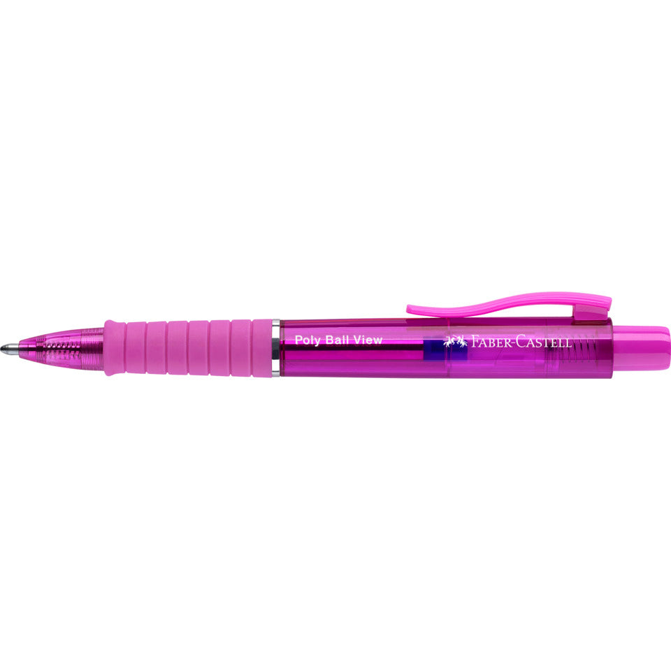 Kugelschreiber Poly Ball electric fuchsia FABER CASTELL 145768 FABER CASTELL 145768 View