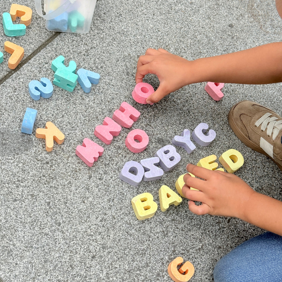 Straßenkreide "Buchstaben", 36 Stück LULUBUG 23001 LULUBUG 23001 36 Stück