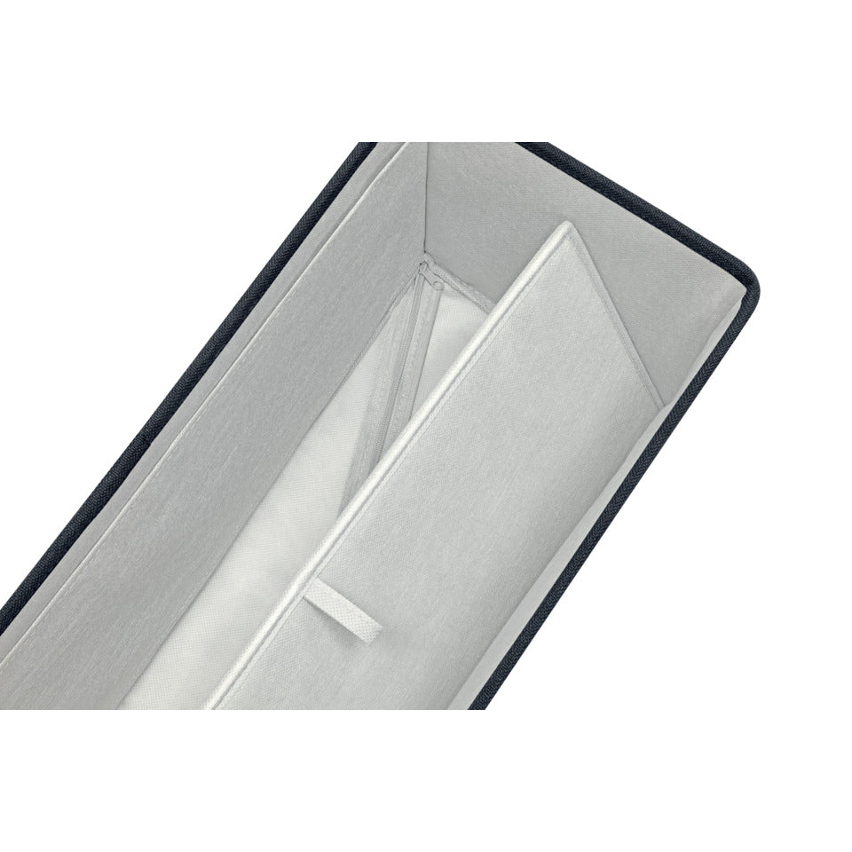 Laptoptasche kompakt, aus Stoff, faltbar, 3 Fächer, samtgrau LEITZ 6576-00-89 LEITZ 6576-00-89 Fabric 8kg 200x210x355