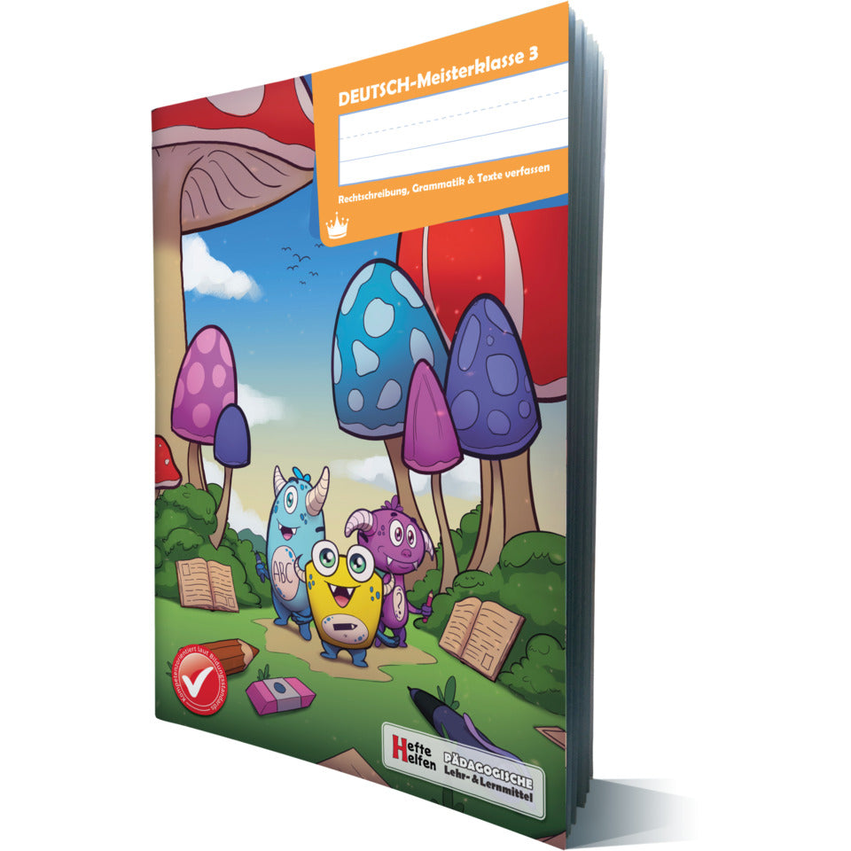 Deutsch-Meisterklasse 3, A4, 64 Seiten HEFTE HELFEN 4002-0599 HEFTE HELFEN 4002-0599 64 Seiten