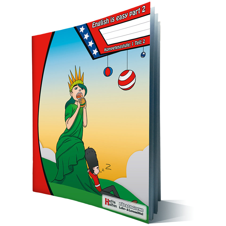 English is easy part 2 - Kompetenzstufe 1, Quart, 48 Seiten HEFTE HELFEN 40020348 HEFTE HELFEN 4002-0348 Kompetenzstufe 1