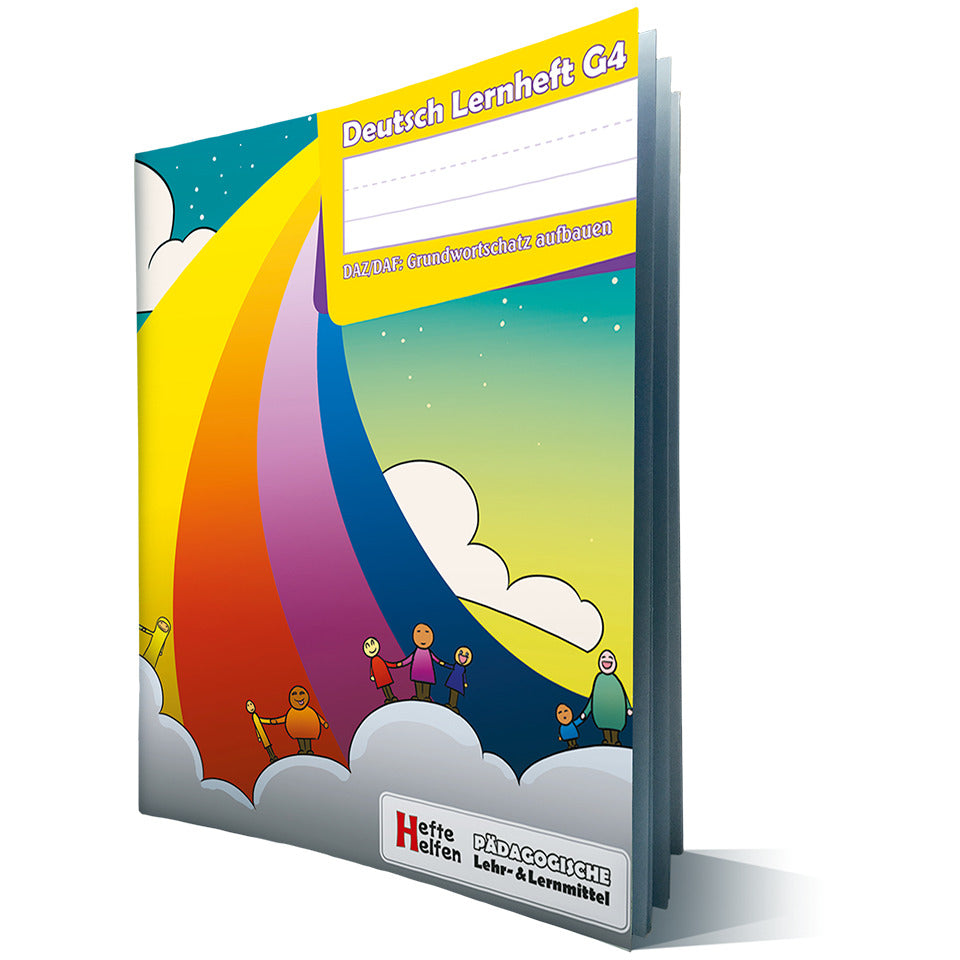 Deutsch-Lernheft G4 Grundwortschatz, Quart, 48 Seiten HEFTE HELFEN 4002-0346 HEFTE HELFEN 4002-0346  48 Seiten
