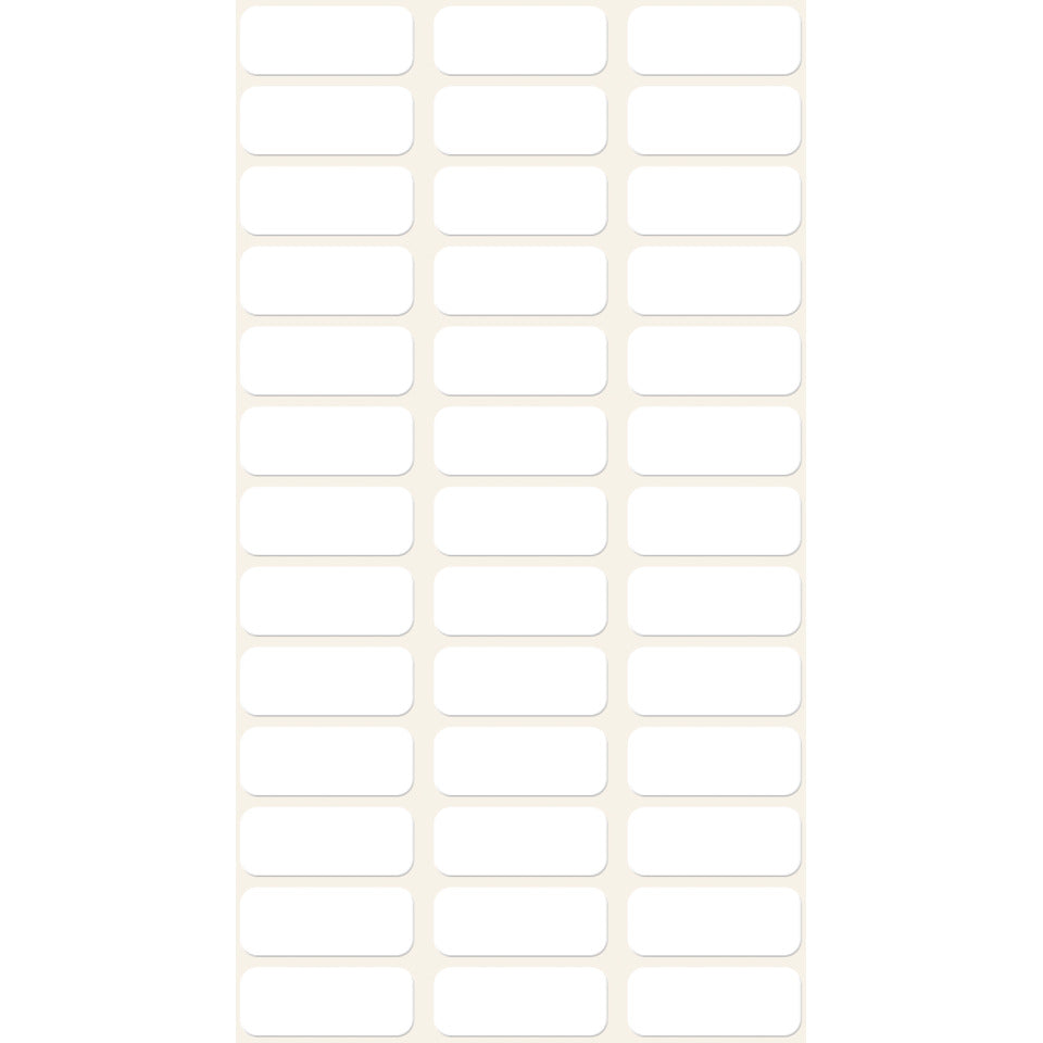 Vielzwecketiketten, 20x8mm, 234 Stück, weiß AVERY ZWECKFORM 3073