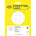 Vielzwecketiketten, 16x9mm, 2646 Stück, weiß AVERY ZWECKFORM 3311