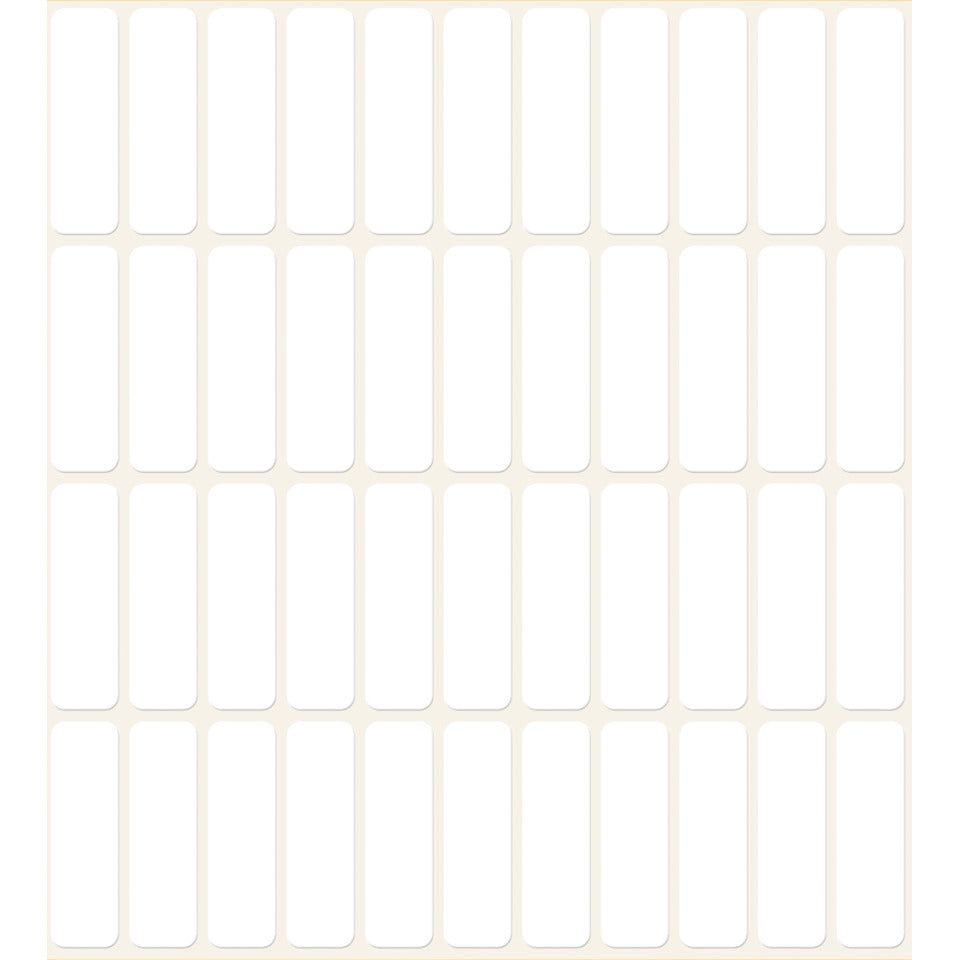 Vielzwecketiketten, 32x10mm, 1144 Stück, weiß AVERY ZWECKFORM 3320
