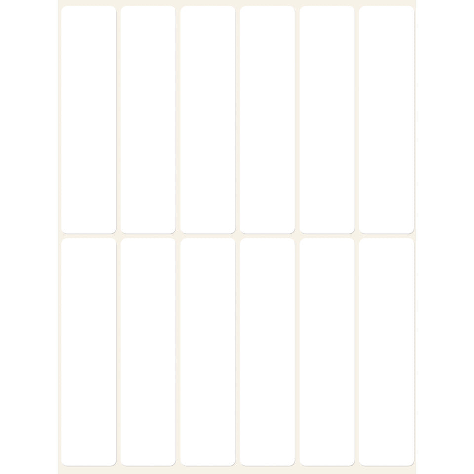 Vielzwecketiketten, 76x19mm, 324 Stück, weiß AVERY ZWECKFORM 3328