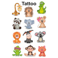 Tattoos Tiere, 12 Stück AVERY ZWECKFORM 56761
