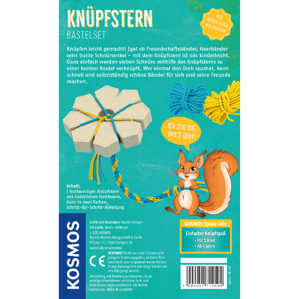 Bastelset Knüpfstern KOSMOS 712594
