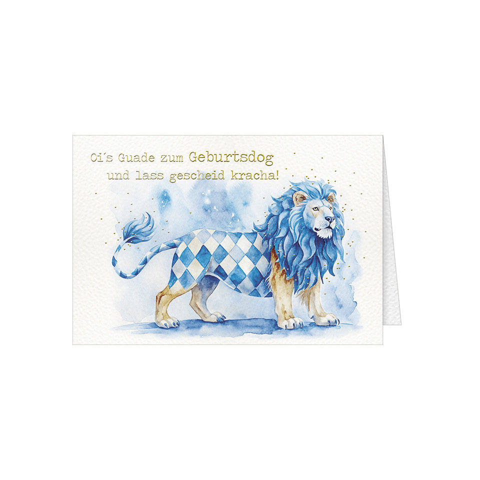 Geburtstagskarte, 11,5 x 17 cm HANRA 51-13072 HANRA 51-13072 Bild