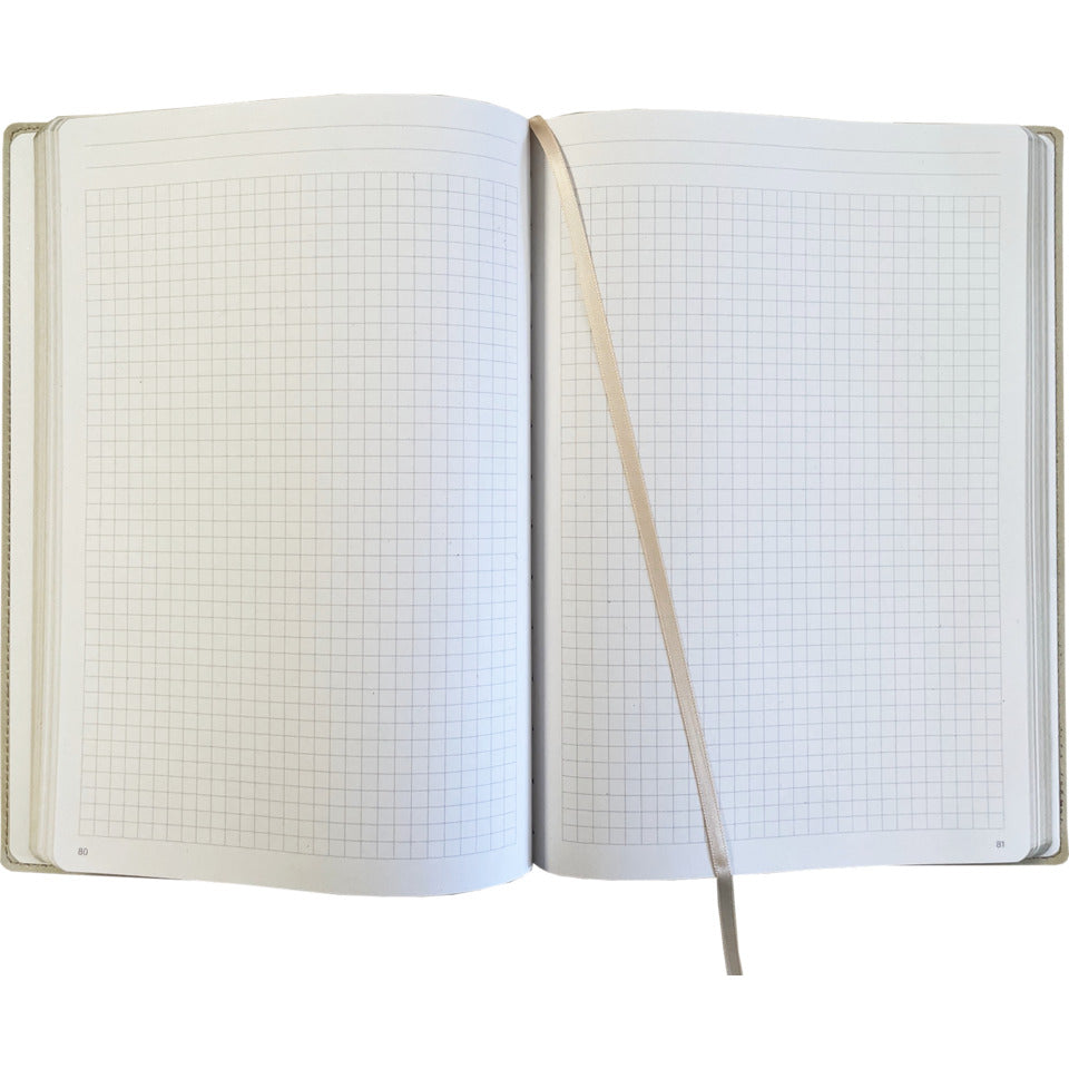 Notizbuch, 17 x 24 cm, 96 Blatt, kariert, dunkelblau DENKZETTEL R28K-926 DENKZETTEL ALCANTARA R28K-926