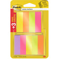 Haftstreifen Page Marker Promotion schmal, 15x50mm, 6x100 Blatt POST-IT 670-6+3