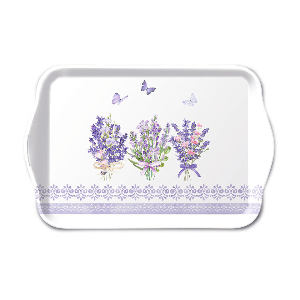 Tablett Schöner Lavendel, 13 x 21 cm AMBIENTE 13719735