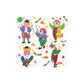 Motivserviette Karneval, 33 x 33 cm, 3-lagig, 20 Stück AMBIENTE 13317185 AMBIENTE 13317185 20ST