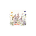 Motivserviette Frühjahr - Karotte, 25 x 25 cm, 3-lagig, 20 Stück AMBIENTE 22518250 AMBIENTE 22518250 20ST