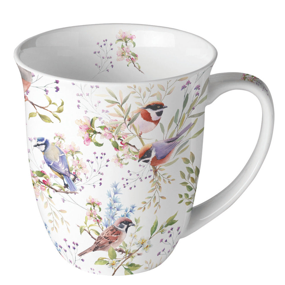 Kaffeebecher Fleißige Vögel, 0,4 l AMBIENTE 18420390