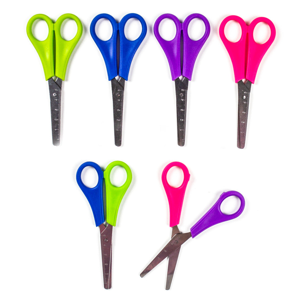 Bastelschere, rund, 13 cm, sortiert DONAU 7922102-99 DONAU 7930100-99 13cm/rund